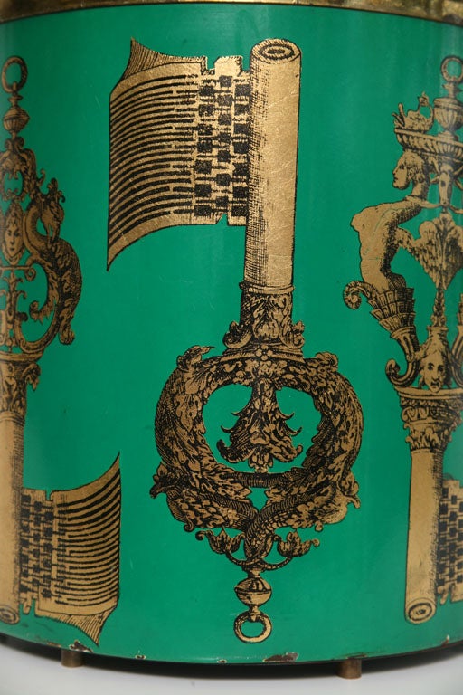 Piero Fornasetti Waste Can 1