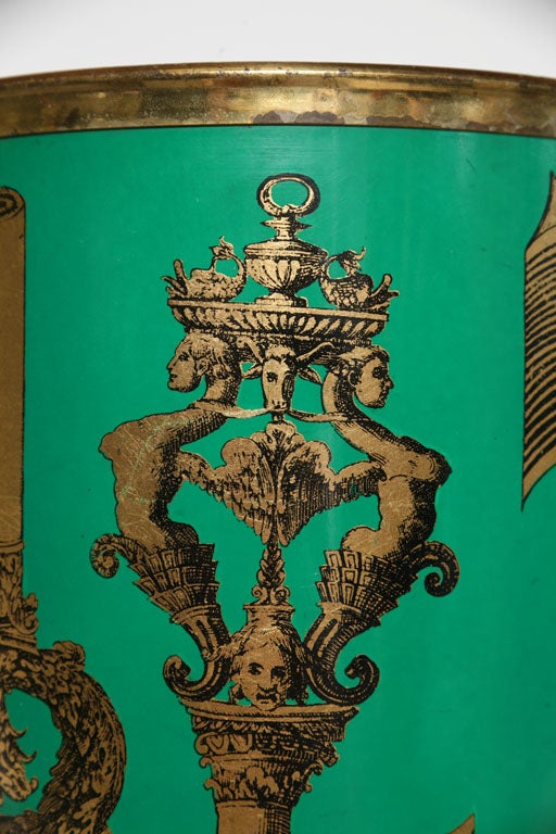 Piero Fornasetti Waste Can 3