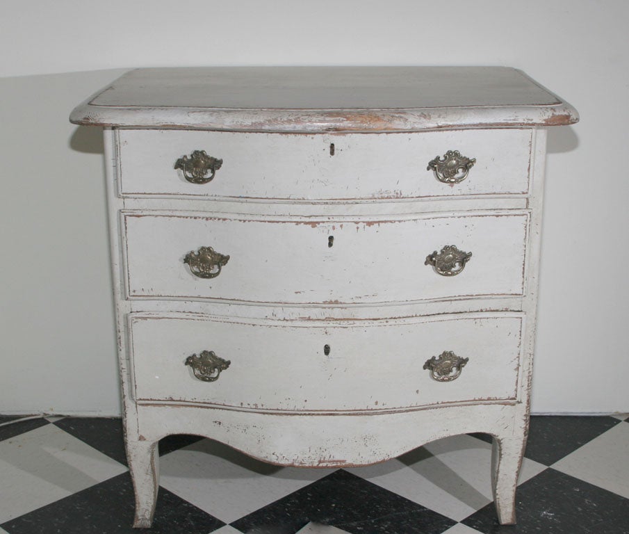 Swedish Rococo Chest of drawers