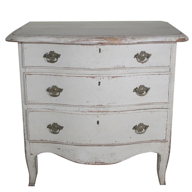 Swedish Rococo Chest of Drawers