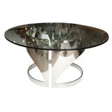 Pace International Dining Table, Massive Sculptural Form