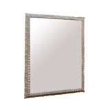 Hand Carved Wooden Shell Detail Mirror
