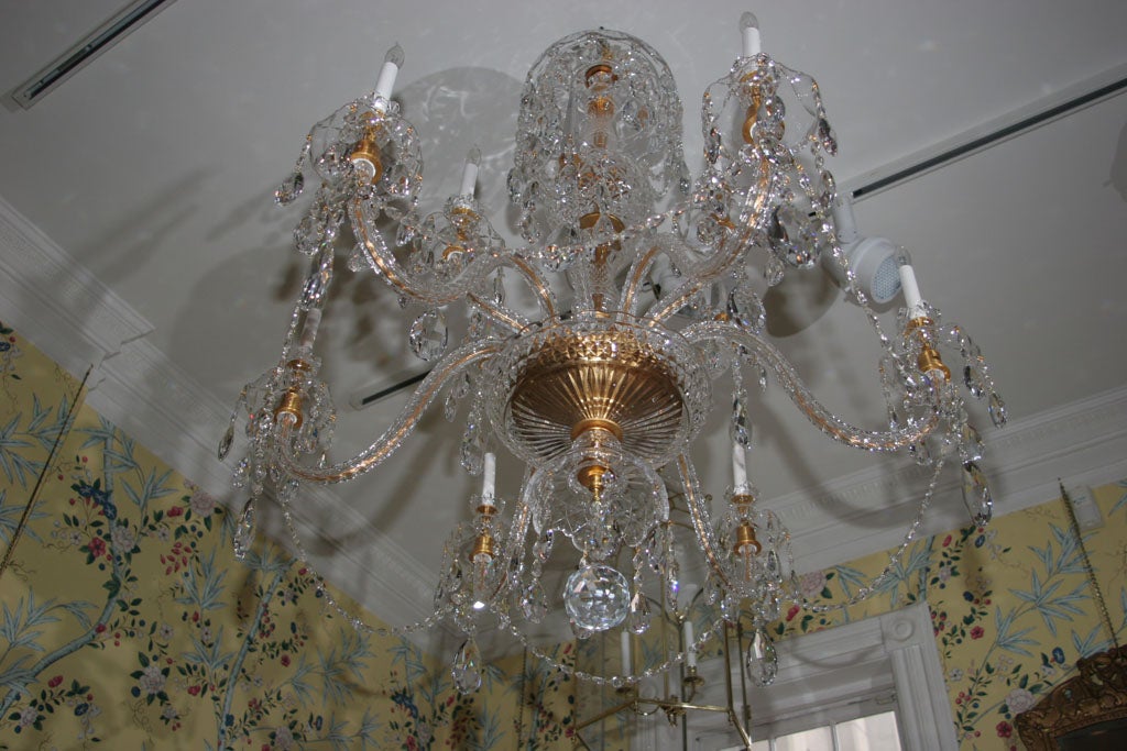 custom made crystal chandelier
