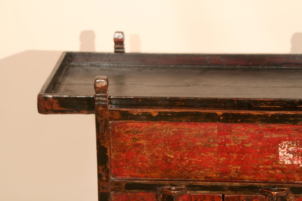 2 Door Side Cabinet with Removable Tray Top