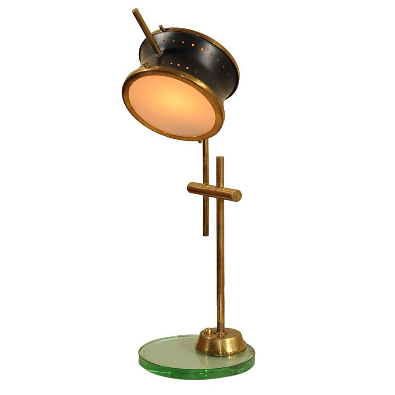 Italian Table Lamp attributed to Fontana Arte