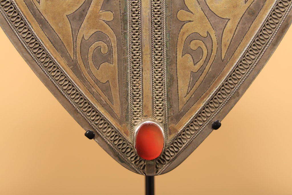 Tekke Turkoman Tribal Silver Asyk Pendant 1