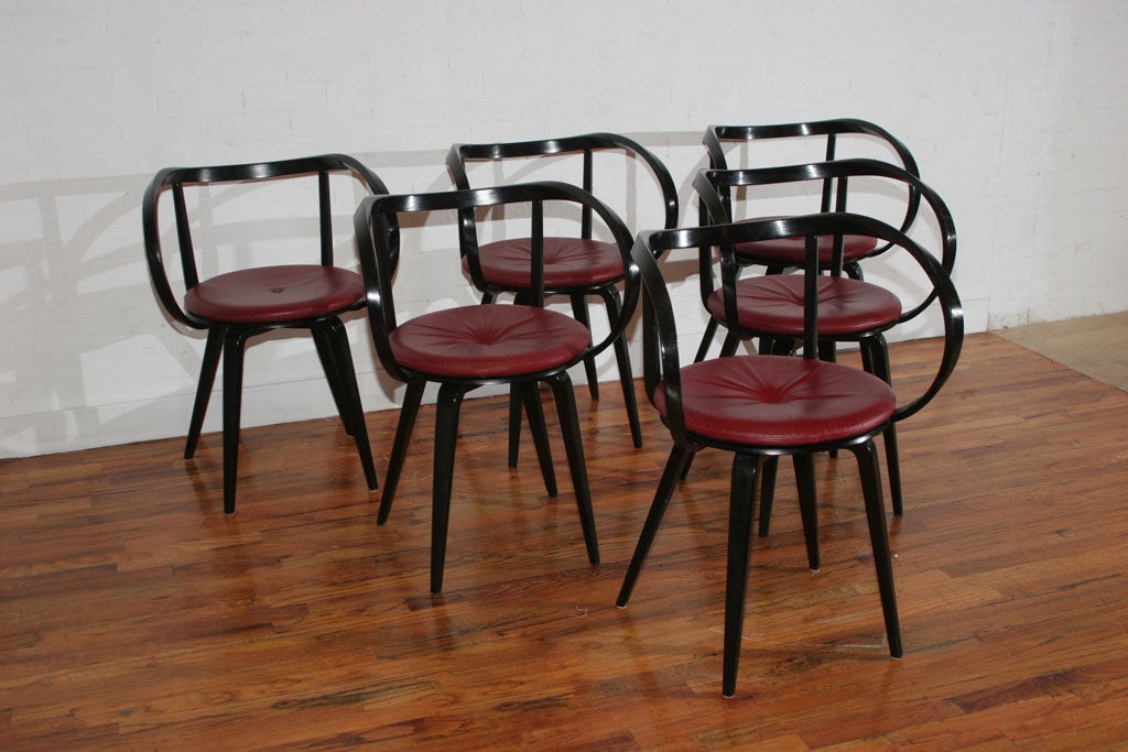 PRETZEL CHAIRS (6), von George Nelson, für HERMAN MILLER