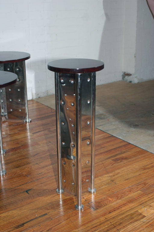 ROYALTON END TABLES, by Philippe Starck, for Driade Spa, c.1988, 2