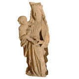 Italian Carved Stone Santos c 1850