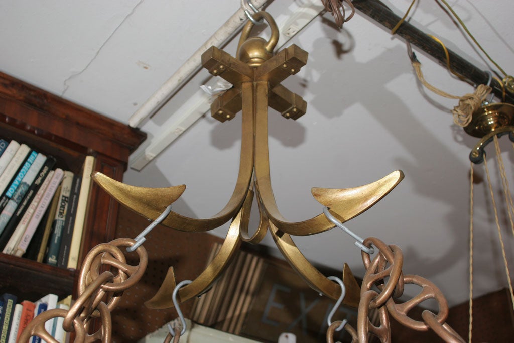 Original Baltic Exchange Chandeliers In Excellent Condition For Sale In New York, NY