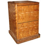 Antique End Table with Drawers