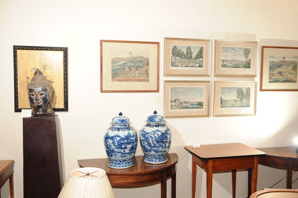 Pair of Chinese covered jars In Excellent Condition In San Francisco, CA