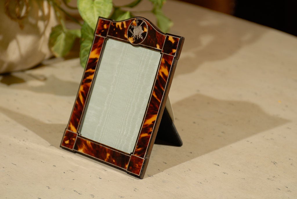 Antique  English Tortoise Frame 1
