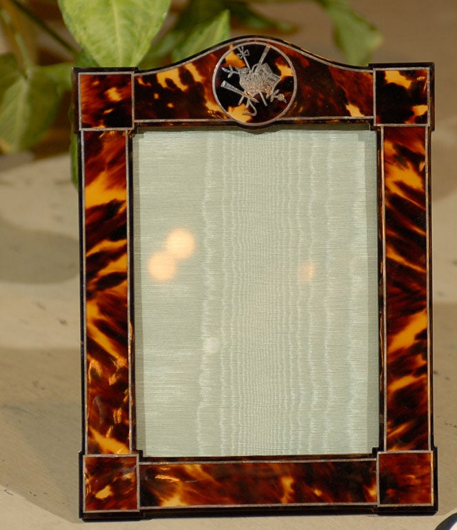 Antique  English Tortoise Frame 3