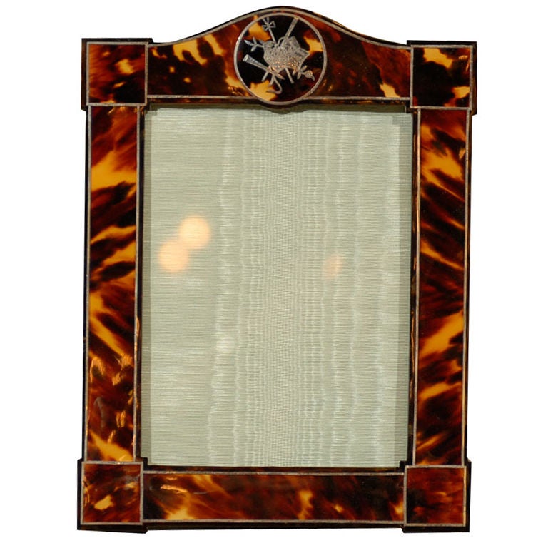 Antique  English Tortoise Frame