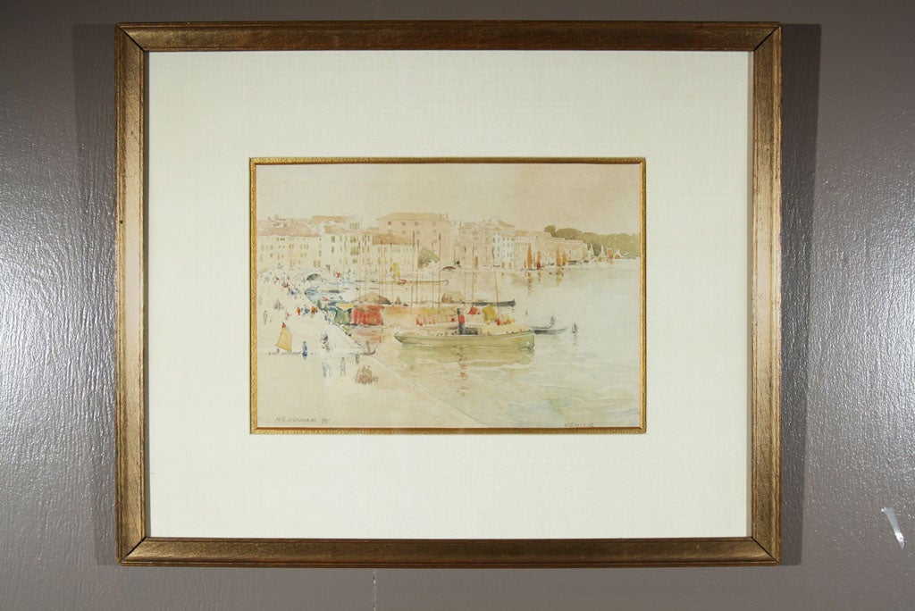 View of Venice by American Painter, Horace Dunham