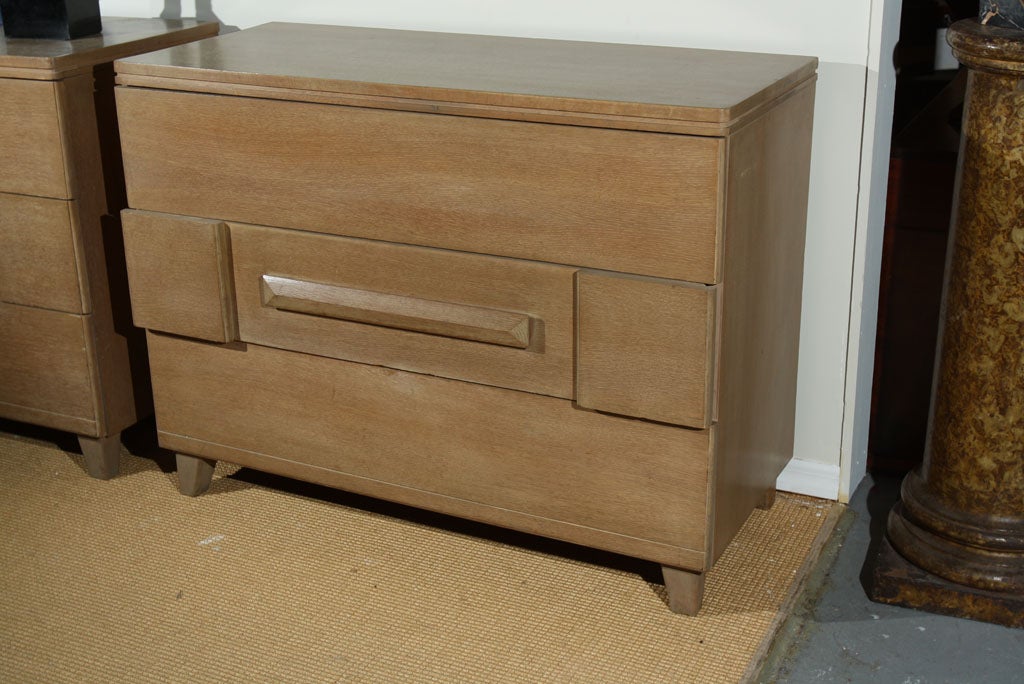 James Mont Style Tinted Wood Chests