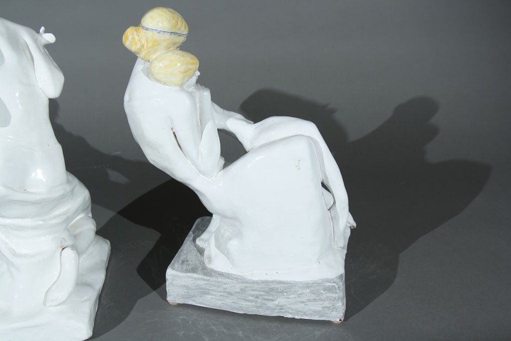 Ceramica Figure in ceramica di Enrico Mazzolani in vendita