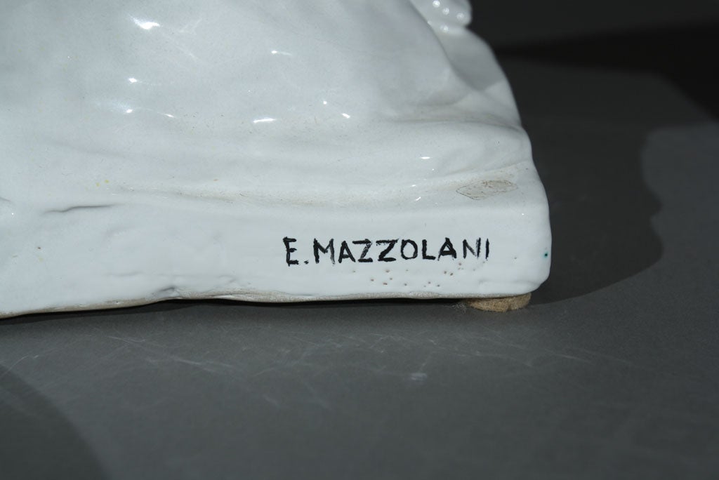 Figure in ceramica di Enrico Mazzolani in vendita 2