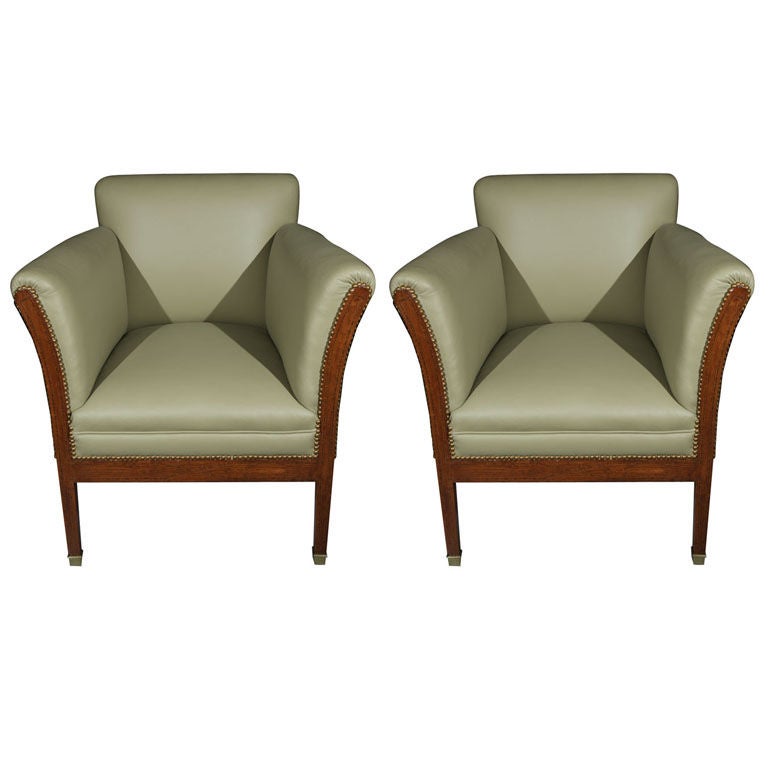 Vienna Secessionist Armchairs For Sale
