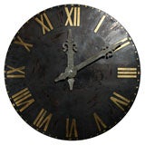 Large Copper Clock