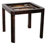 Goatskin Backgammon/Card Table