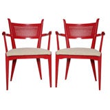 Pair Czech "Cubist" Chairs
