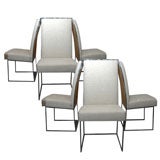 Set of 6 Milo Baughman Dining Chairs