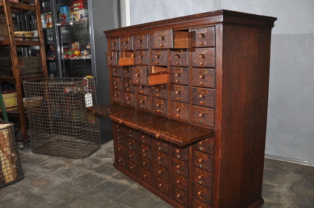 American Card File Cabinet by Library Bureau