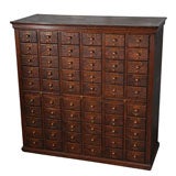 Antique Card File Cabinet by Library Bureau