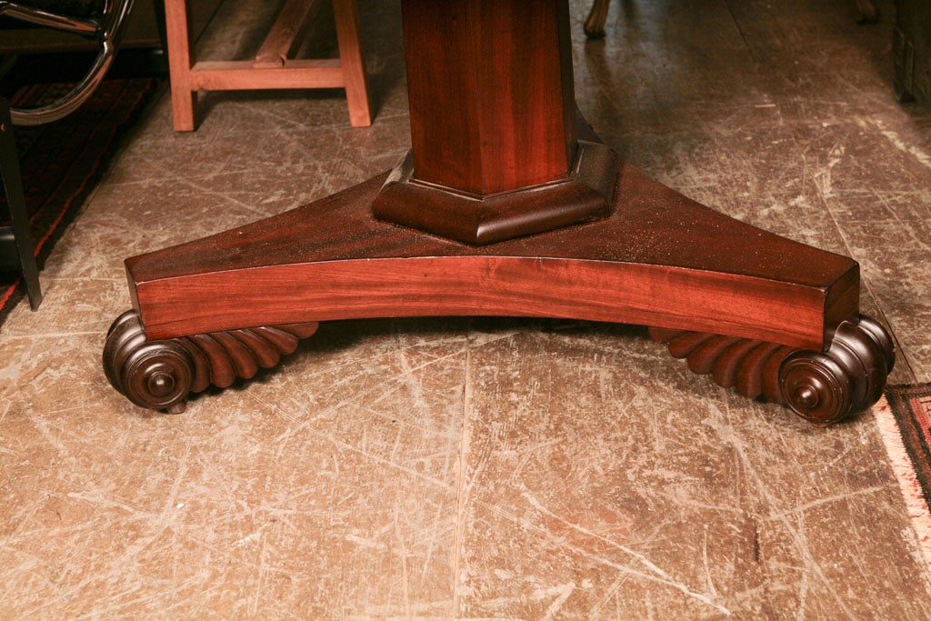 Regency Pedestal Breakfast Table