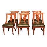 Set of 6 Biederlmeier Dining Chairs