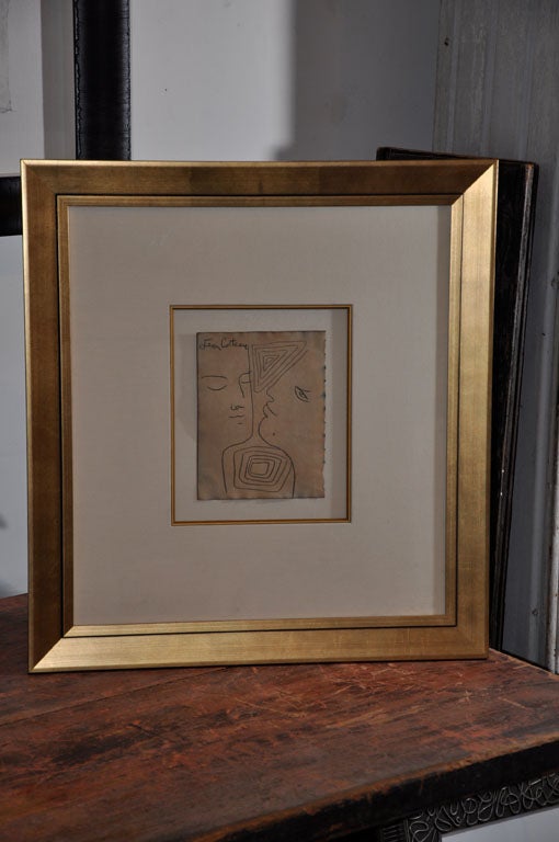 Cocteau drawing