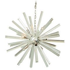 A Rare Camer Glass Sputnik Chandelier