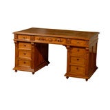 19th Century French Walnut Desk 11