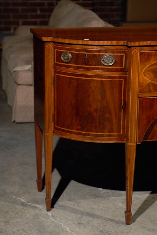 American Mahogany Sideboard
