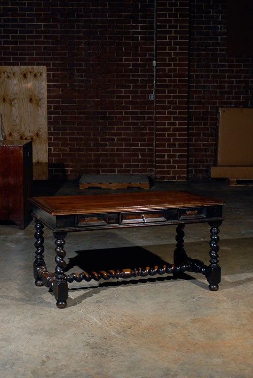 French Library Table