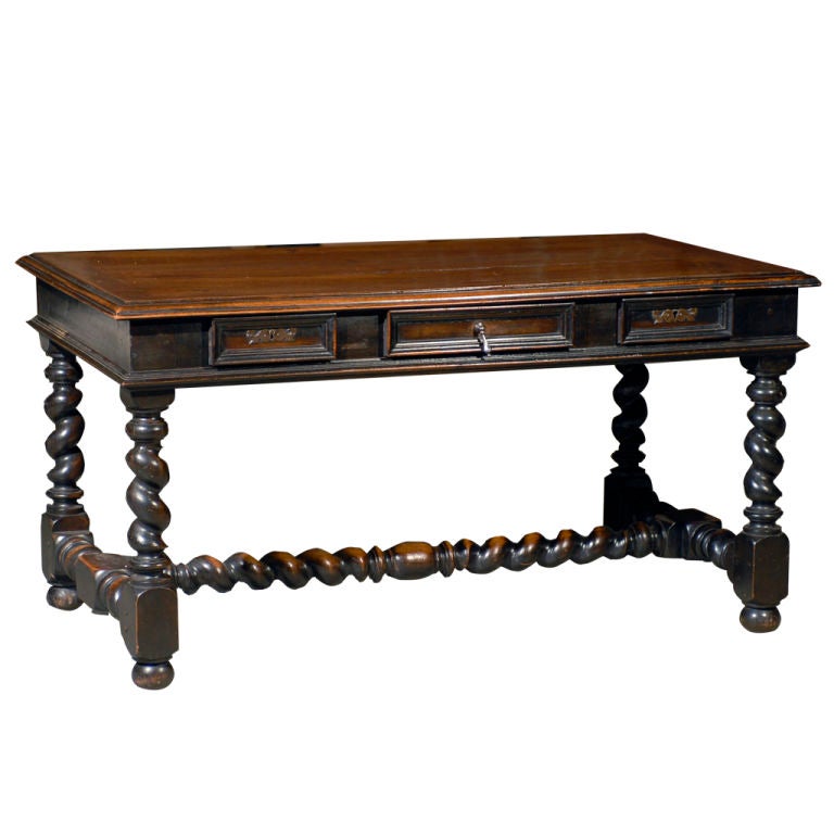 French Library Table For Sale at 1stDibs