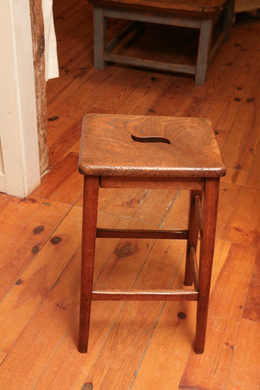 19th Century english bar stool