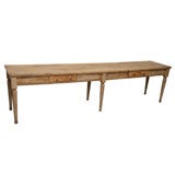 Antique Long French Console