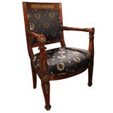 French Empire Period Fauteuil