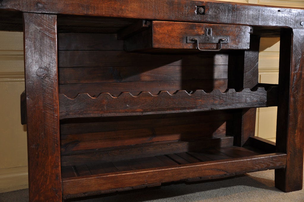 French Oak Work Bench 3