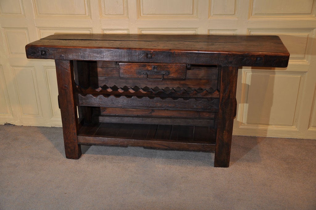 Joinery French Oak Work Bench