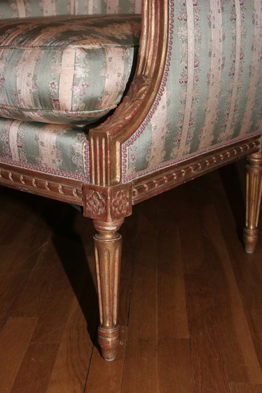 19th Century French Louis XVI Porters Chair