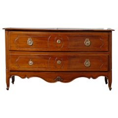 19th Century Louis XV Style Two-Drawer Commode