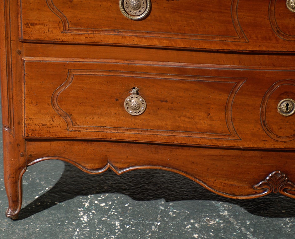 French 19th Century Louis XV Style Two-Drawer Commode