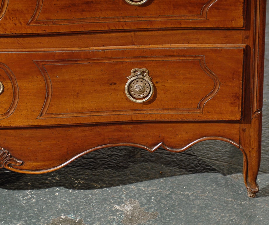 19th Century Louis XV Style Two-Drawer Commode In Good Condition In Atlanta, GA