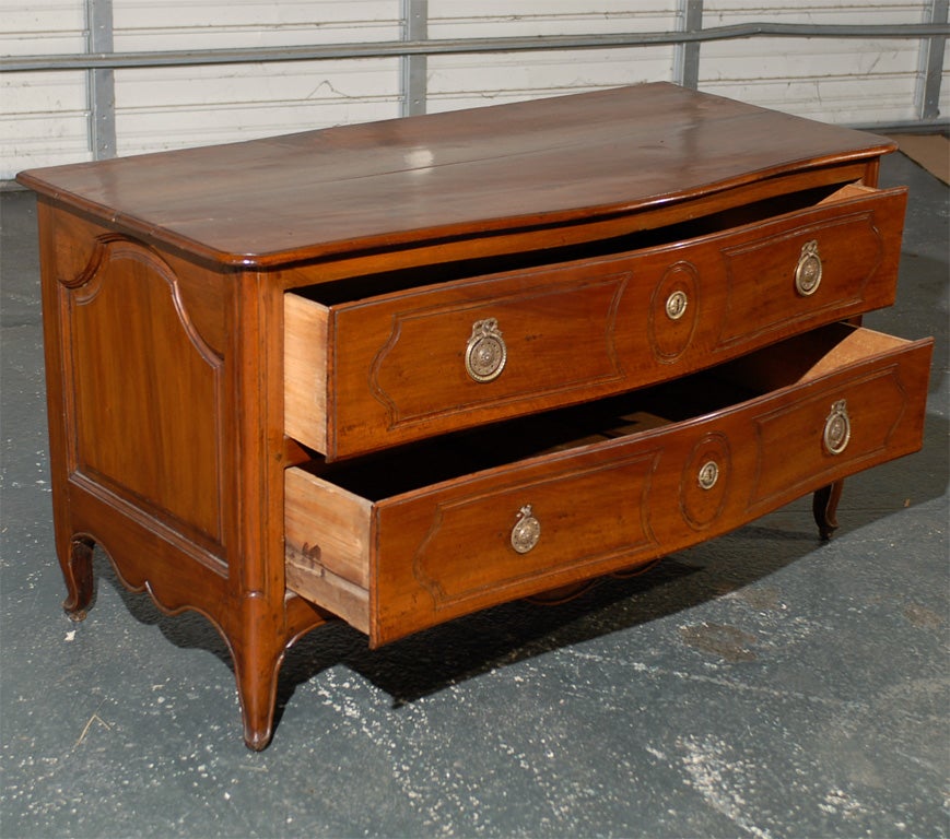 19th Century Louis XV Style Two-Drawer Commode 2