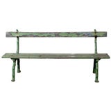 19thC WONDERFUL GARDEN BENCH
