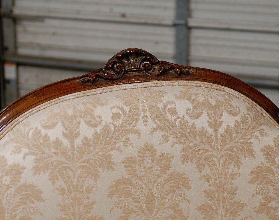 19th Century Italian Venetian Style Upholstered Settee / Canape 1